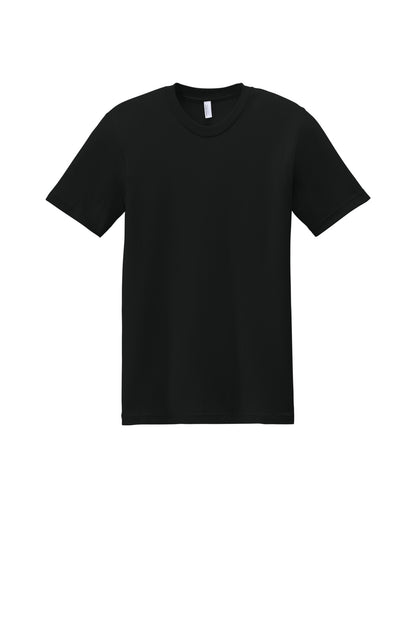 American Apparel  Fine Jersey Unisex T-Shirt 2001 Black