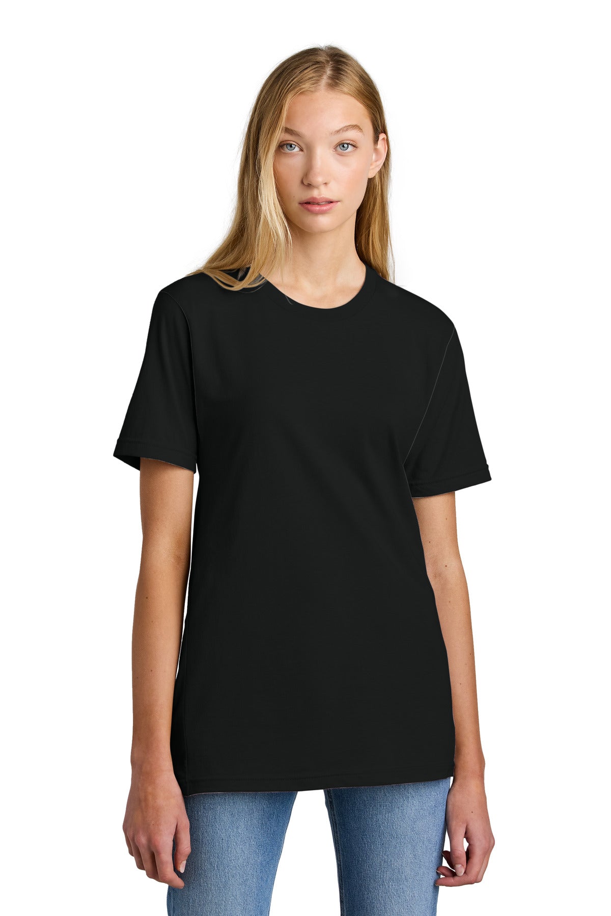 American Apparel  Fine Jersey Unisex T-Shirt 2001 Black