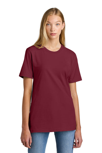 American Apparel  Fine Jersey Unisex T-Shirt 2001 Cranberry