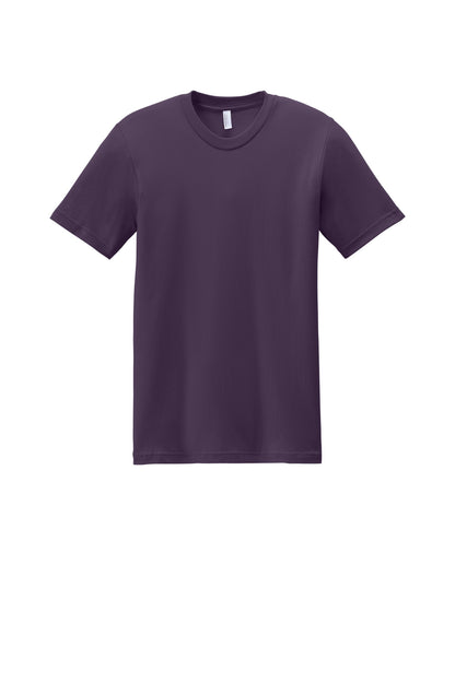 American Apparel  Fine Jersey Unisex T-Shirt 2001 Eggplant