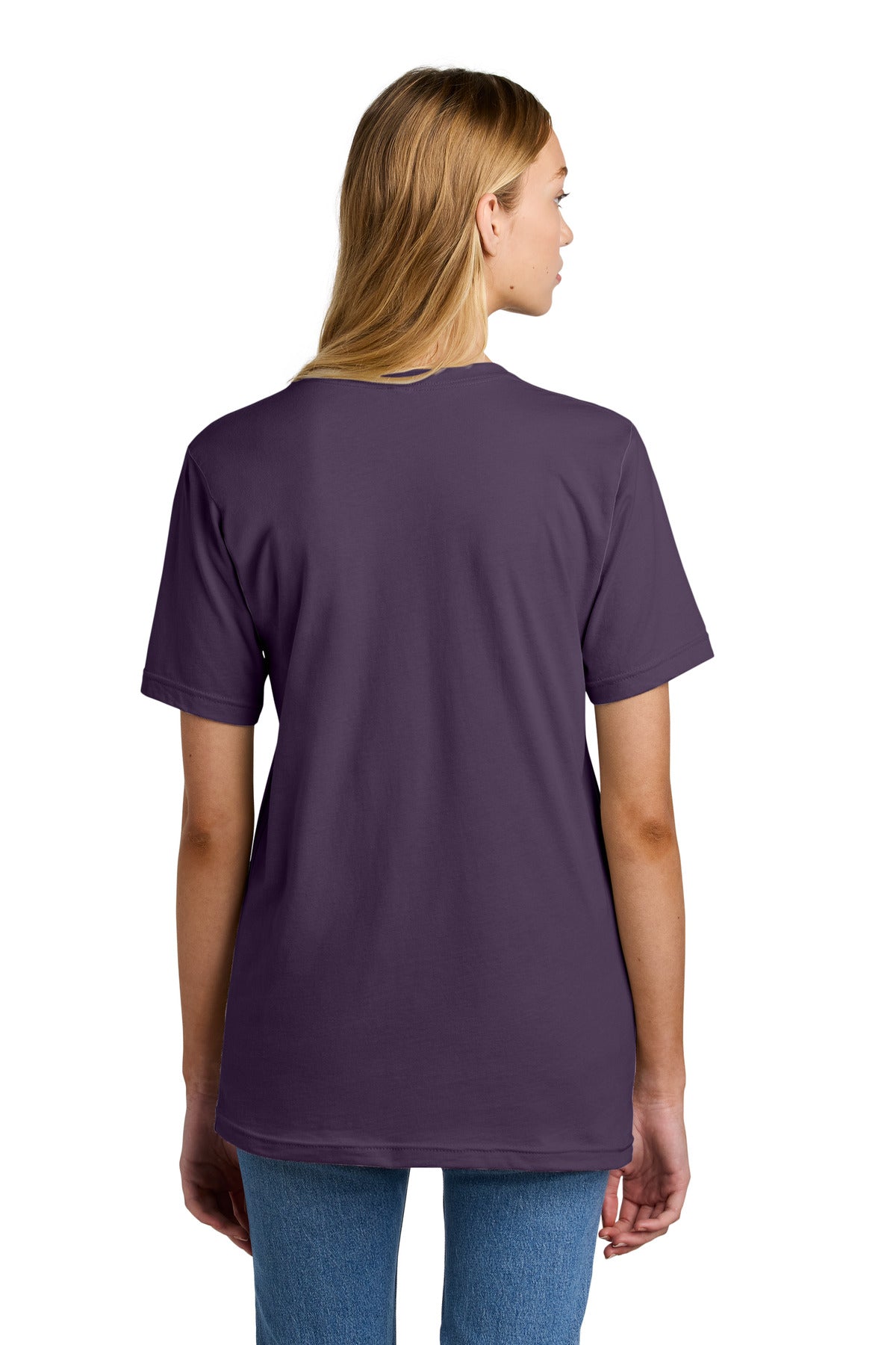 American Apparel  Fine Jersey Unisex T-Shirt 2001 Eggplant