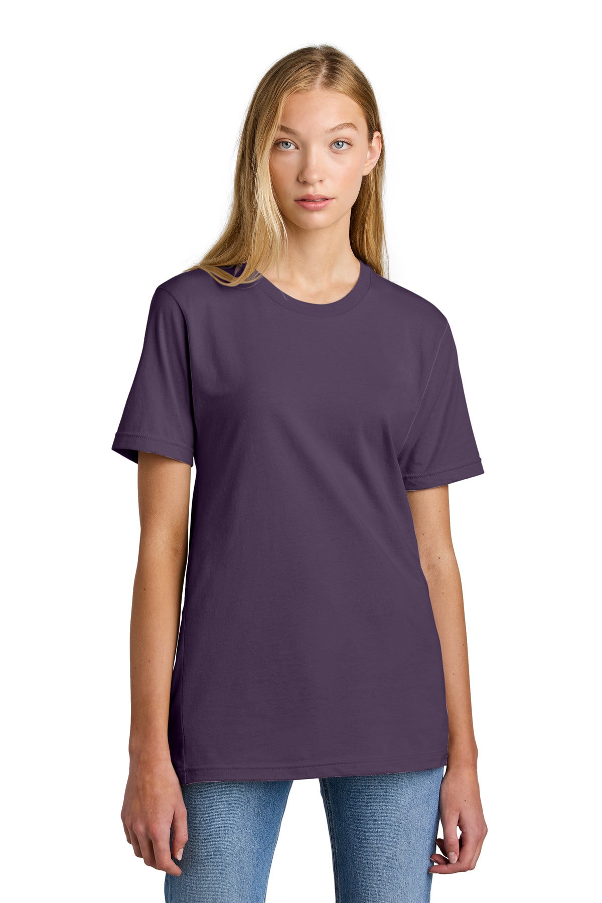 American Apparel  Fine Jersey Unisex T-Shirt 2001 Eggplant