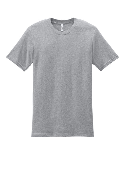 American Apparel  Fine Jersey Unisex T-Shirt 2001 Heather Grey