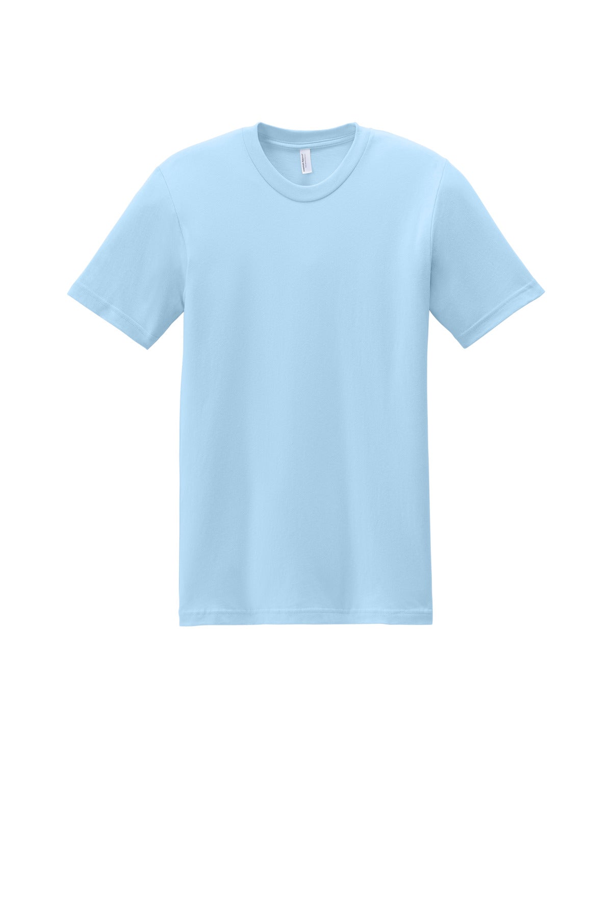 American Apparel  Fine Jersey Unisex T-Shirt 2001 Powder Blue