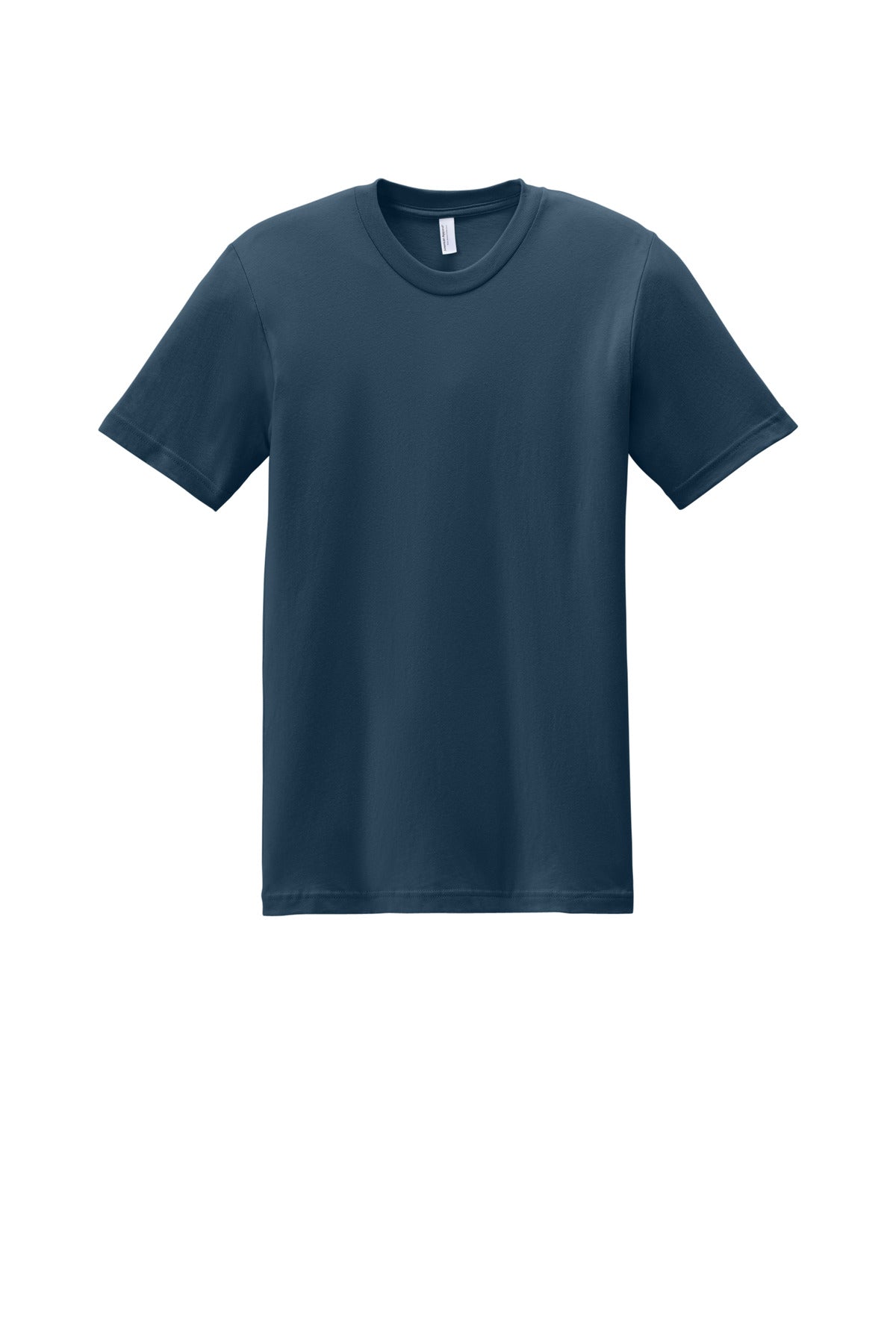 American Apparel  Fine Jersey Unisex T-Shirt 2001 Sea Blue