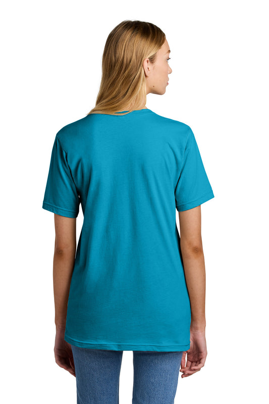 American Apparel  Fine Jersey Unisex T-Shirt 2001 Teal