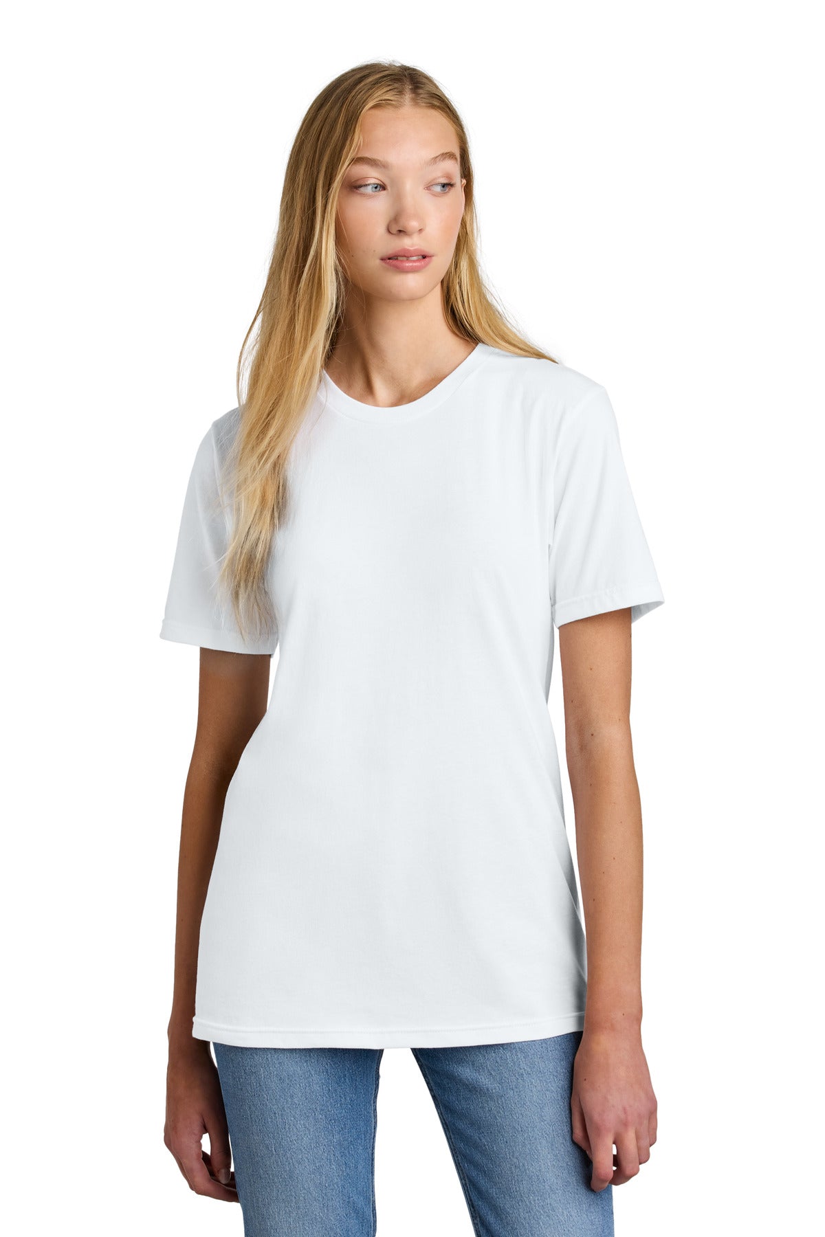 American Apparel  Fine Jersey Unisex T-Shirt 2001 White