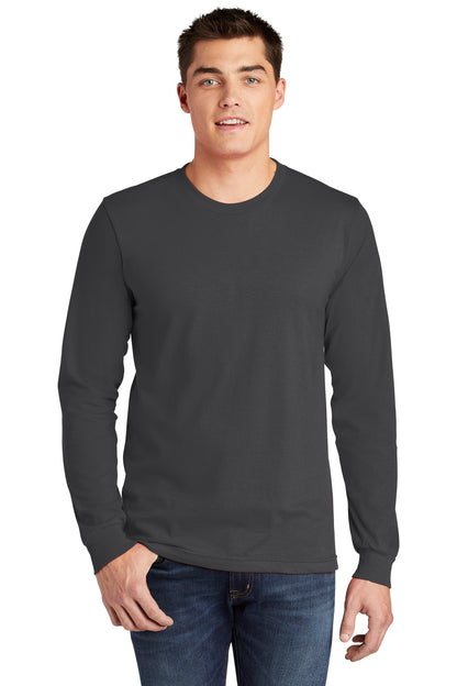 American Apparel  Fine Jersey Unisex Long Sleeve T-Shirt 2007 Asphalt