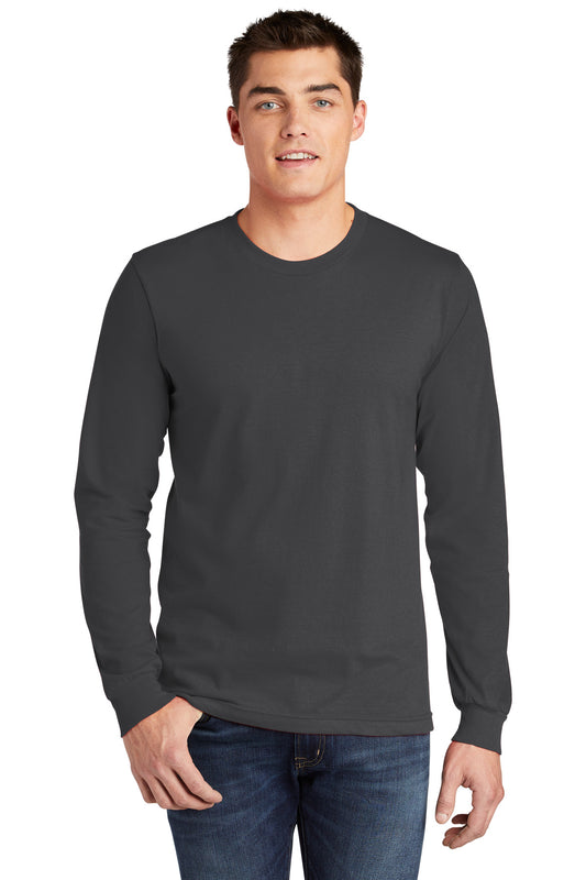 American Apparel  Fine Jersey Unisex Long Sleeve T-Shirt 2007 Asphalt