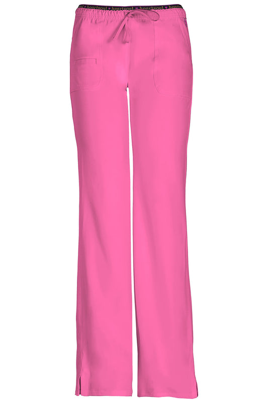 Break on Through 20110 Low Rise Drawstring Pants Pink Party