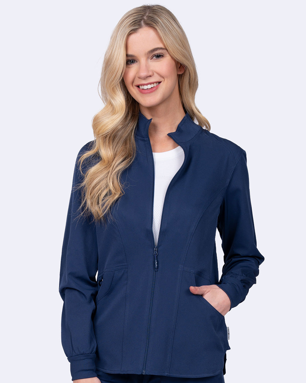 Zavate Niki Warm-Up Jacket Style 2022 in color Navy Image 1