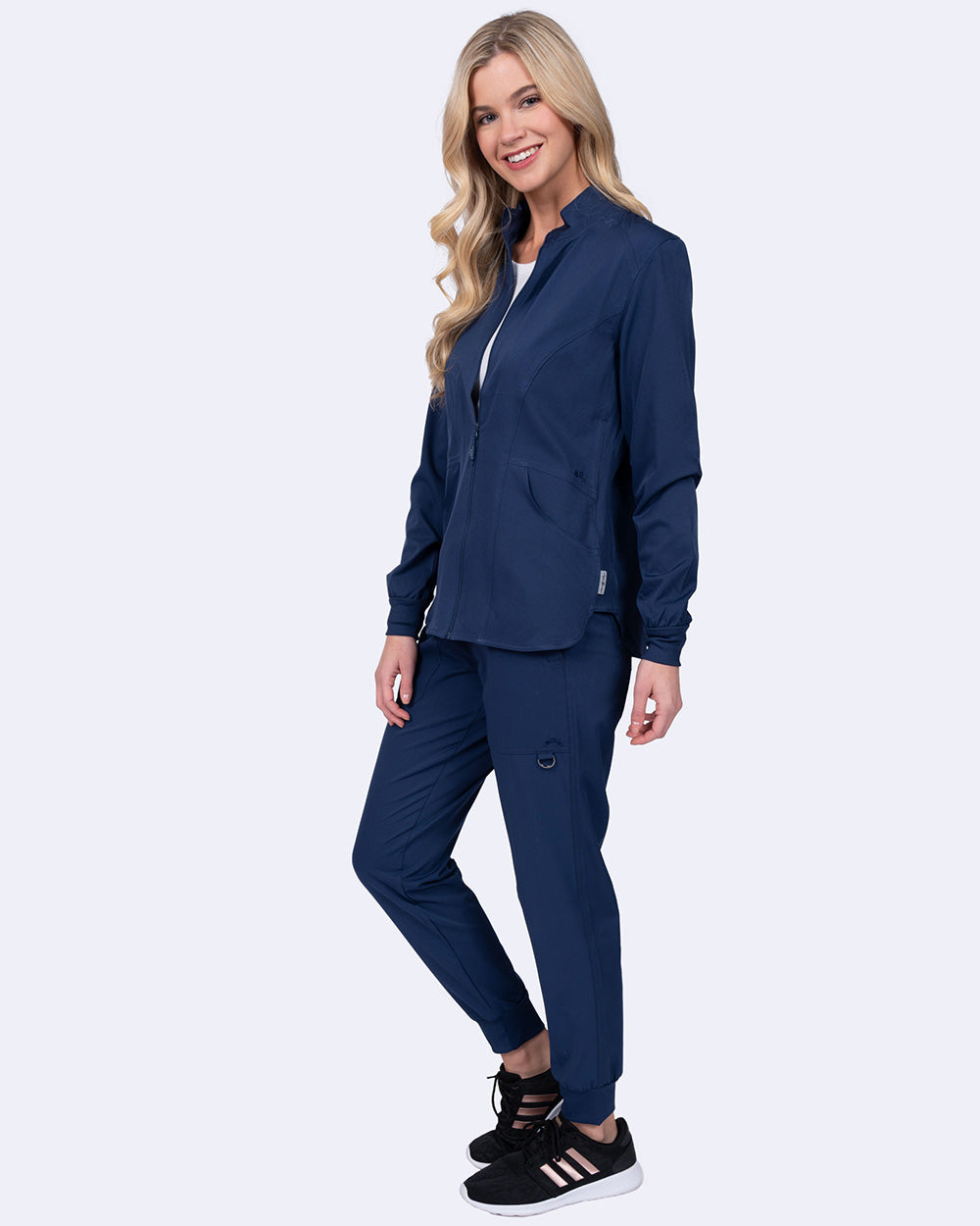 Zavate Niki Warm-Up Jacket Style 2022 in color Navy Image 3