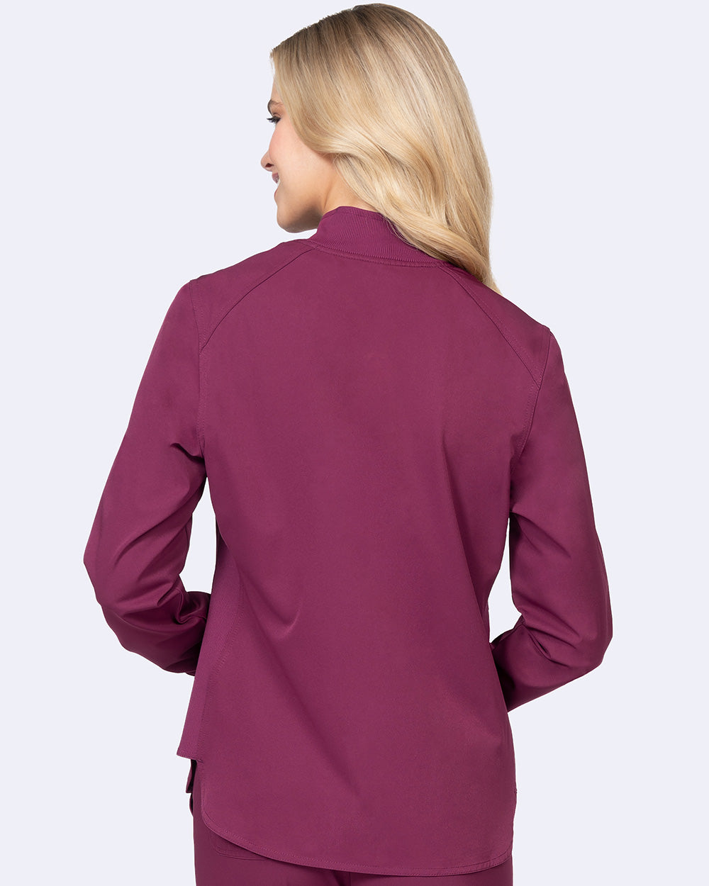 Zavate Niki Warm-Up Jacket Style 2022 in color Wine Image 2