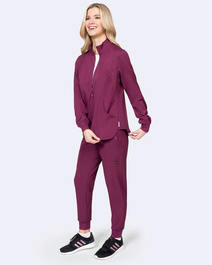 Ava Therese 2022 Niki Warm-Up Jacket Wine