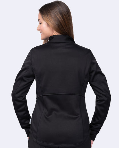 Zavate Megan Bonded Fleece Jacket Style 2023 in color Black Image 2