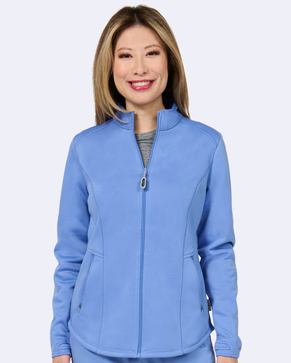 Zavate Megan Bonded Fleece Jacket Style 2023 in color Ciel Image 1