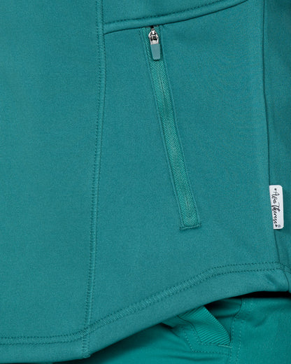 Ava Therese 2023 Megan Bonded Fleece Jacket Hunter