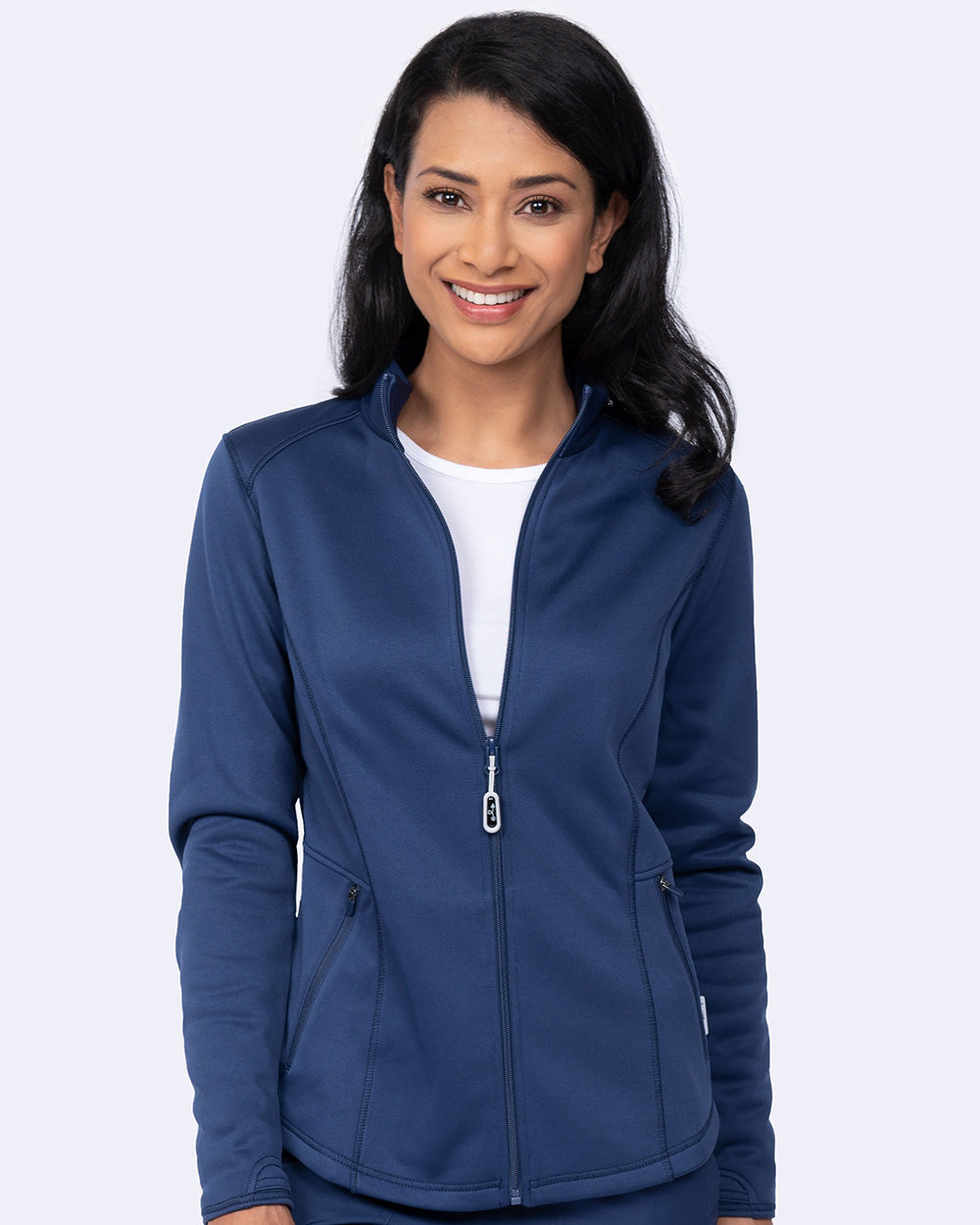 Zavate Megan Bonded Fleece Jacket Style 2023 in color Navy Image 1