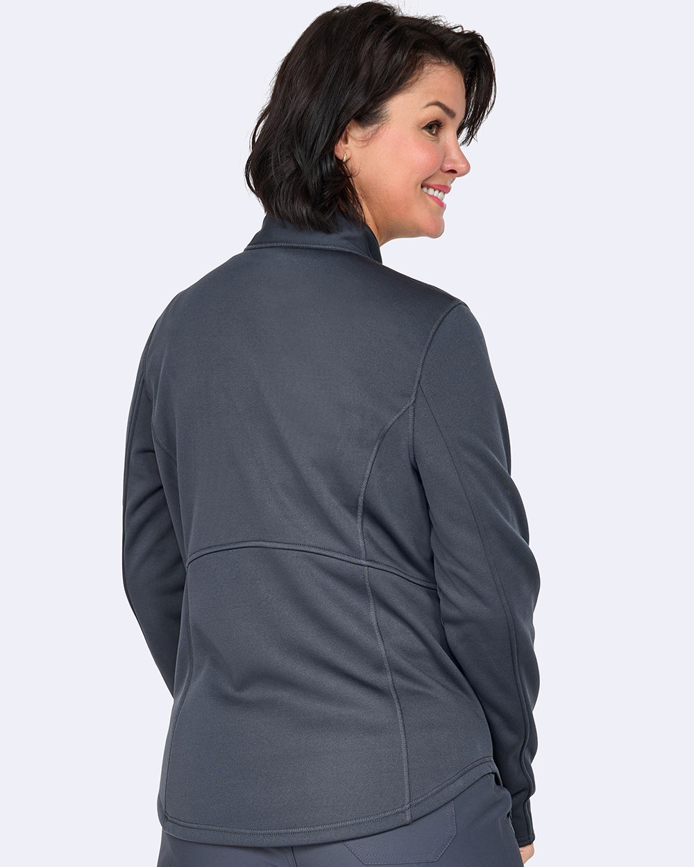 Zavate Megan Bonded Fleece Jacket Style 2023 in color Pewter Image 2