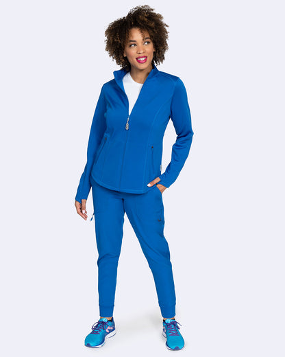 Ava Therese 2023 Megan Bonded Fleece Jacket Royal