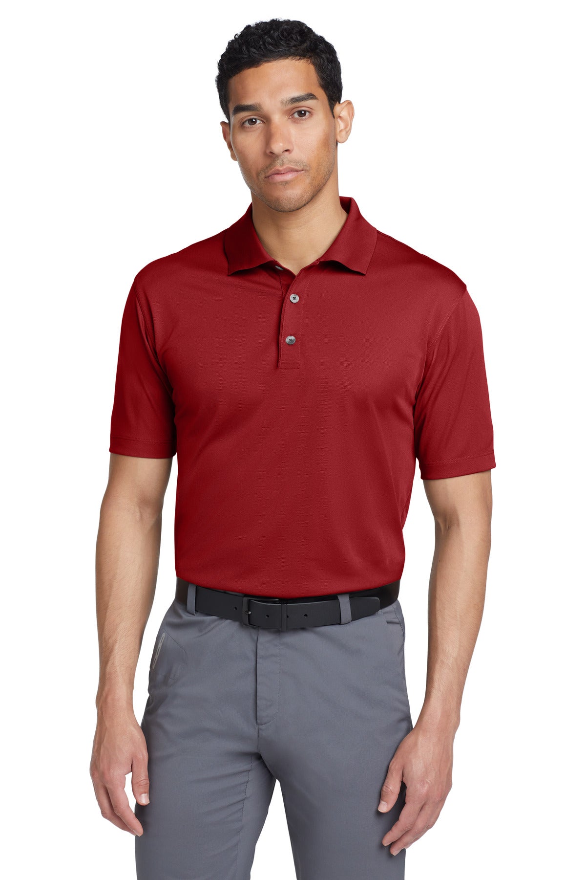 Nike Tech Basic Dri-FIT Polo.  203690 Pro Red