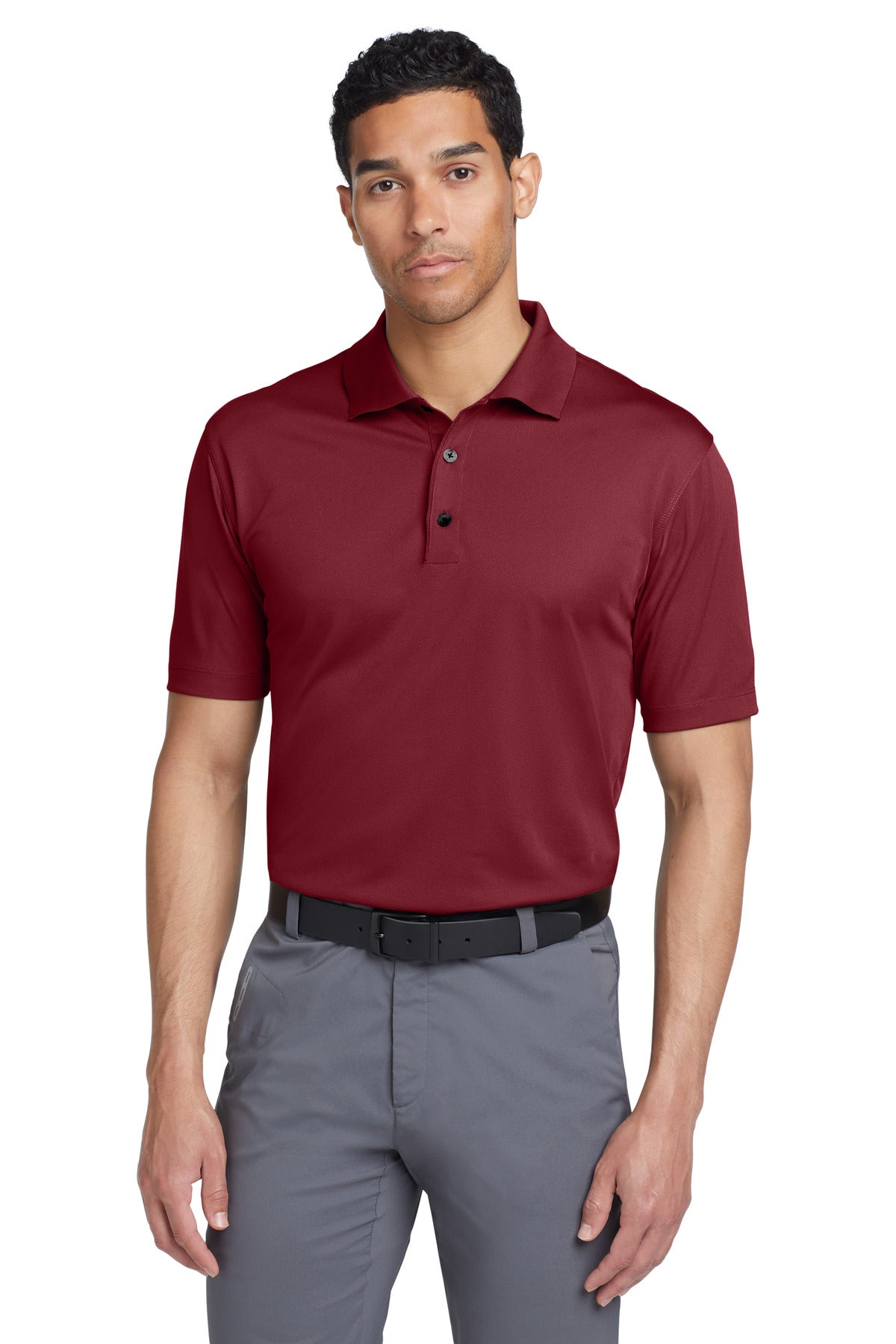 Nike Tech Basic Dri-FIT Polo.  203690 Team Red