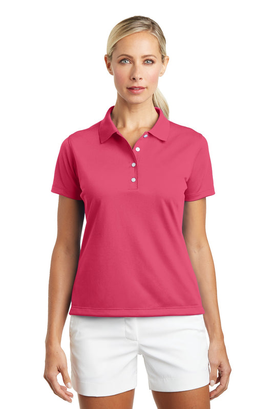 Nike Women's Tech Basic Dri-FIT Polo.  203697 Flamingo