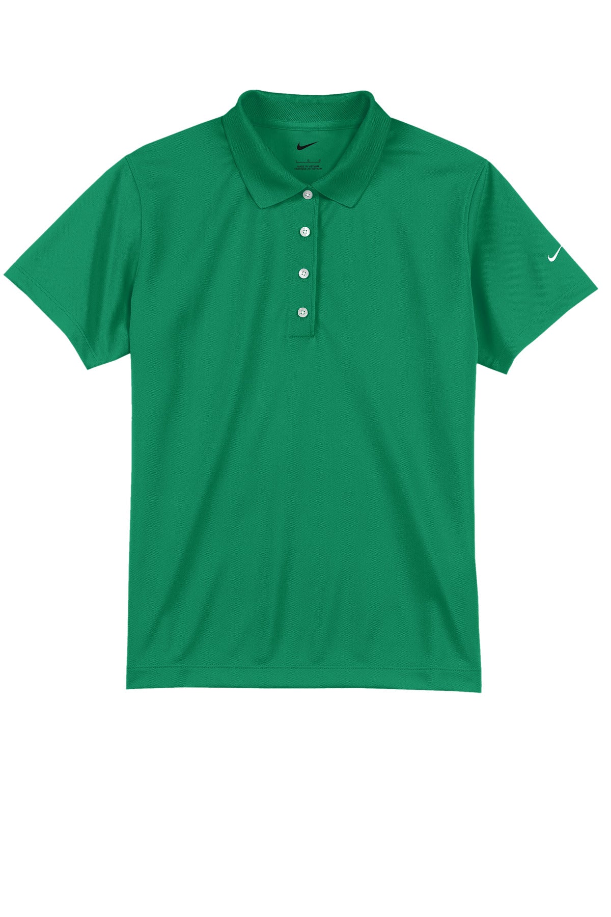 Nike Women's Tech Basic Dri-FIT Polo.  203697 Lucky Green