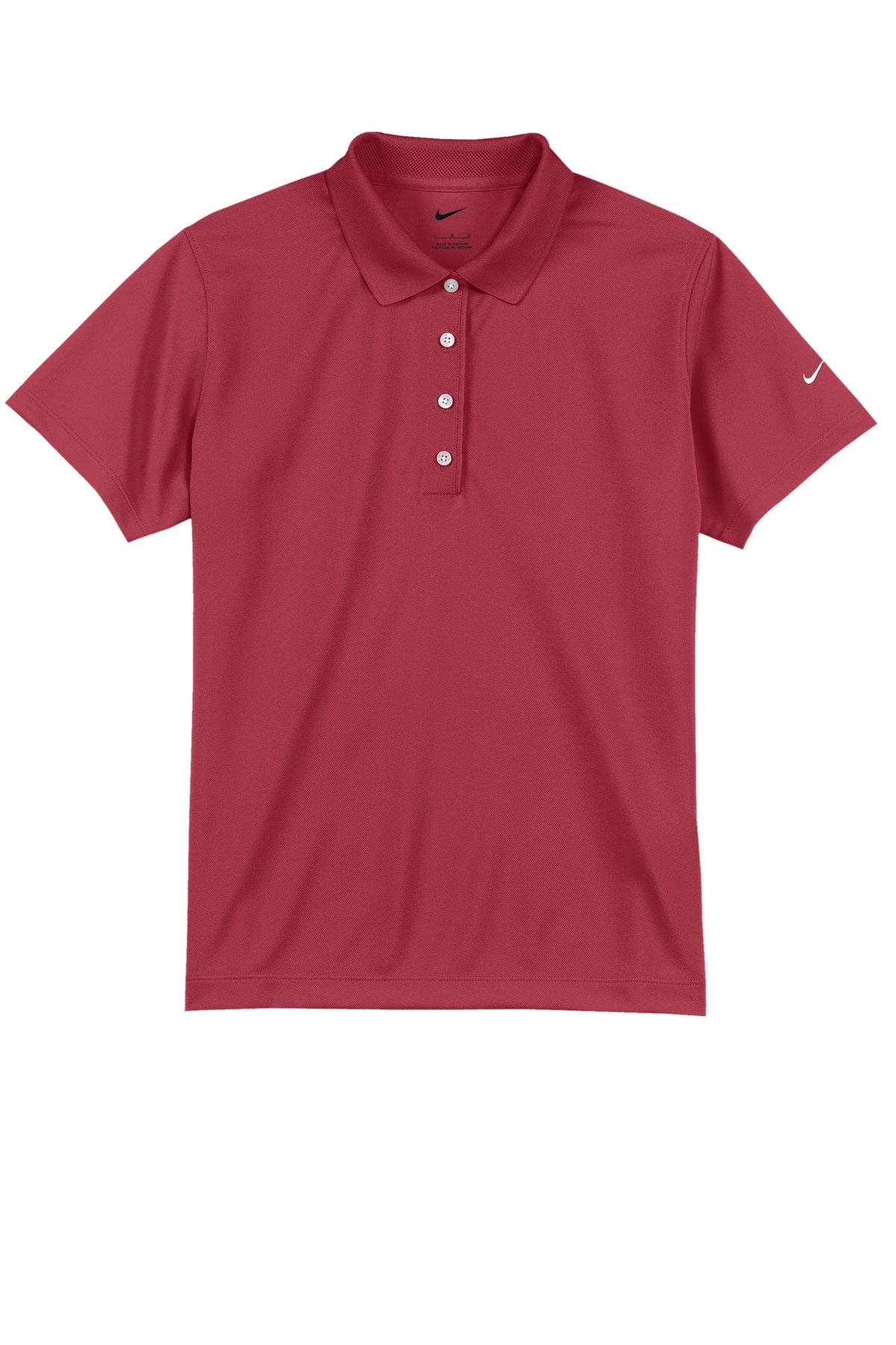 Nike Women's Tech Basic Dri-FIT Polo.  203697 Pro Red
