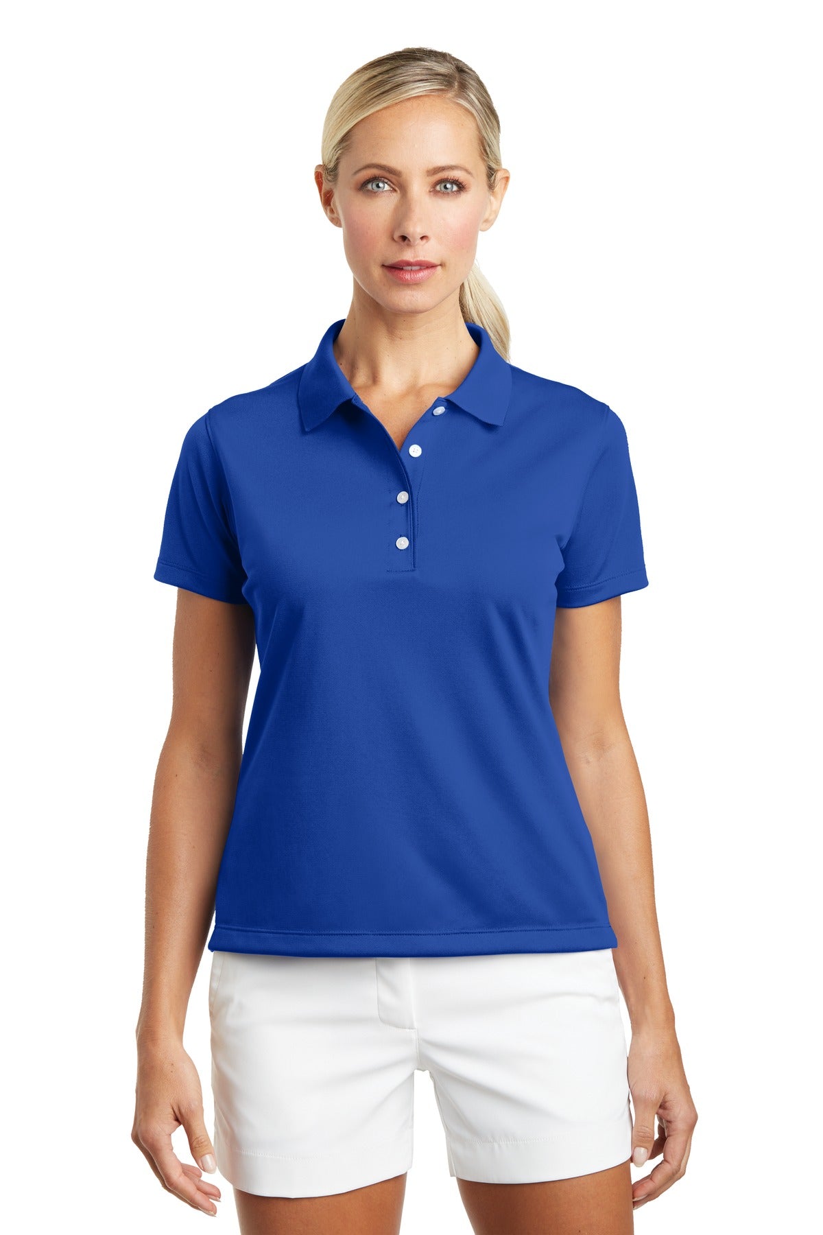 Nike Women's Tech Basic Dri-FIT Polo.  203697 Varsity Royal