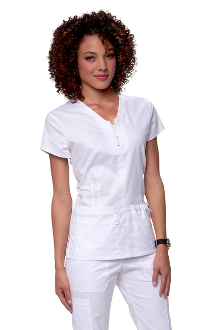 Stretch 204  Mackenzie Top White