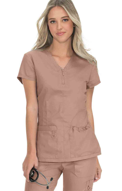 Stretch 204  Mackenzie Top Latte