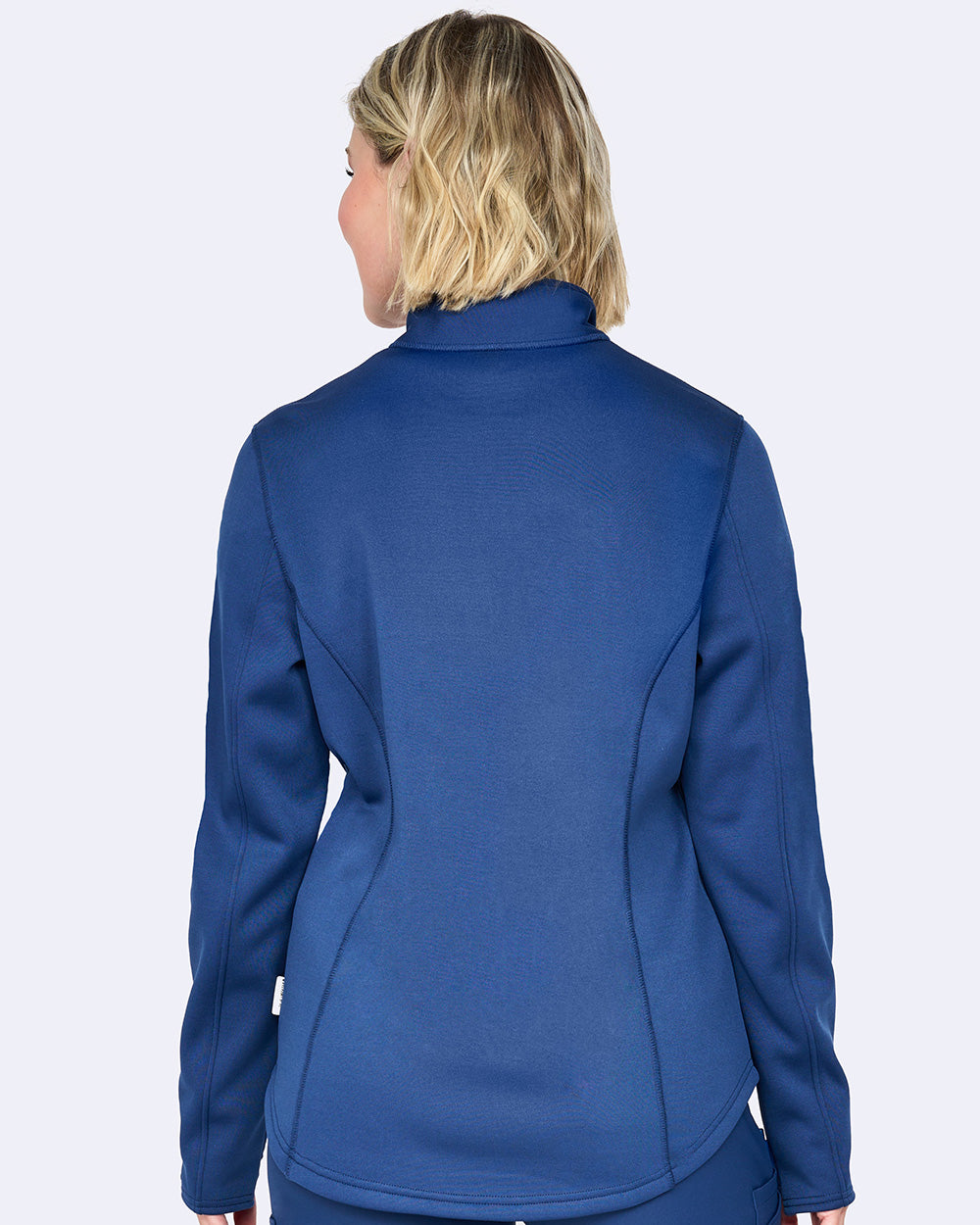 Zavate Half Zip Fleece Pull Over Style 2042 in color Navy Image 2