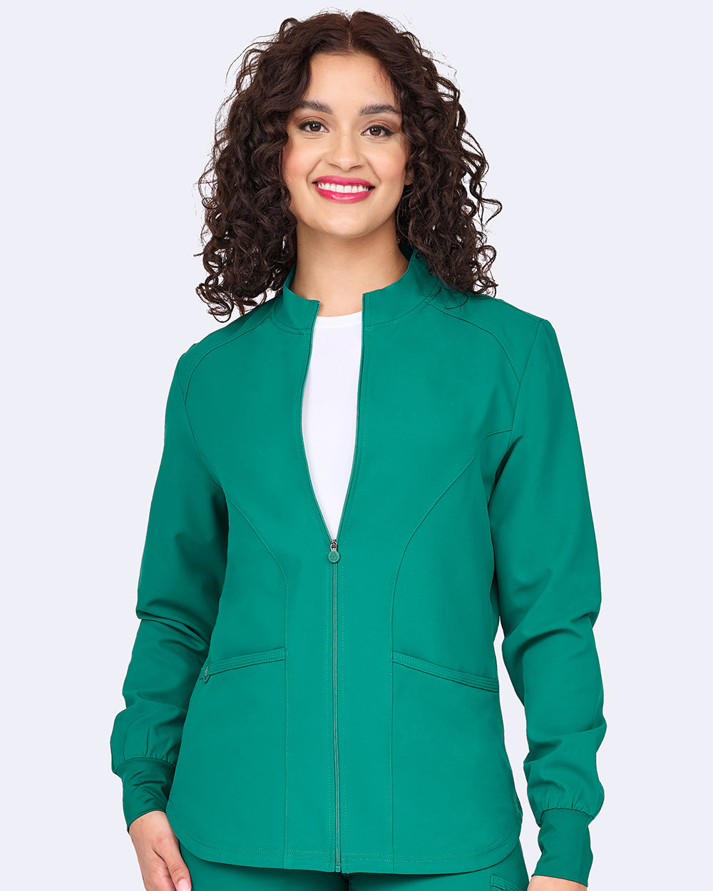 Studio 2056 Comfort Warm Up Jacket Hunter