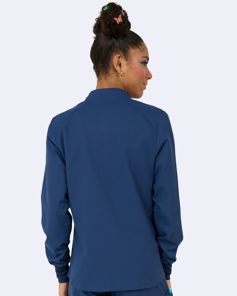 Studio 2056 Comfort Warm Up Jacket Navy