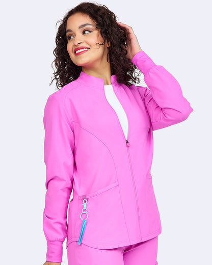 Zavate Comfort Warm Up Jacket Style 2056 in color Orchid Image 1