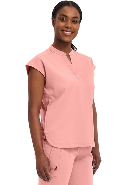 Purple Label 2152 Women's Journey Scrub Top Blushing Peach