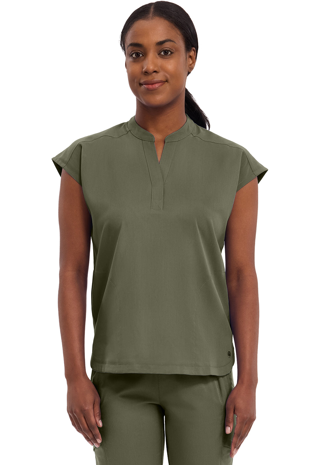 Purple Label 2152 Women's Journey Scrub Top Olive