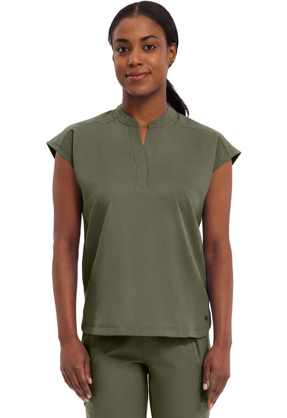 Purple Label 2152 Women's Journey Scrub Top Olive