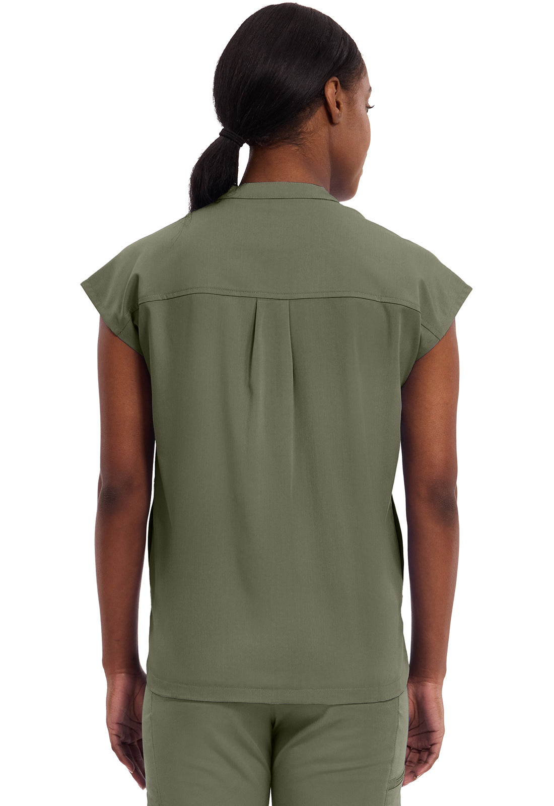 Purple Label 2152 Women's Journey Scrub Top Olive
