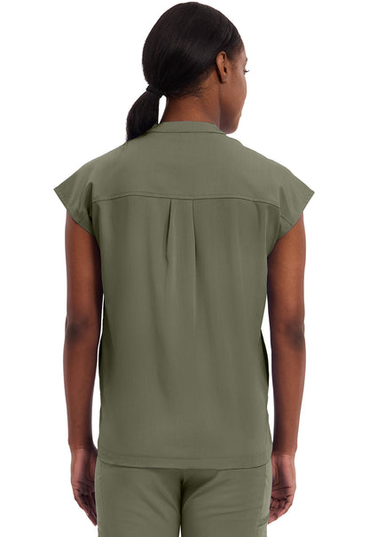 Purple Label 2152 Women's Journey Scrub Top Olive