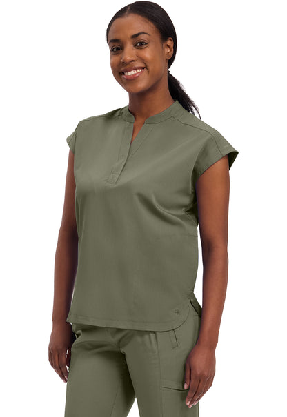 Purple Label 2152 Women's Journey Scrub Top Olive