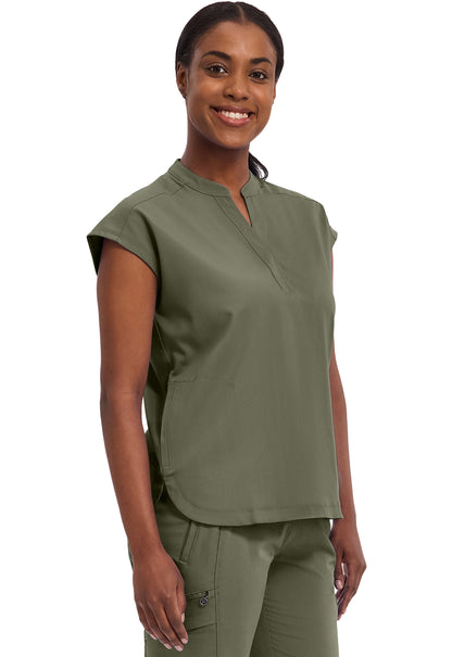Purple Label 2152 Women's Journey Scrub Top Olive