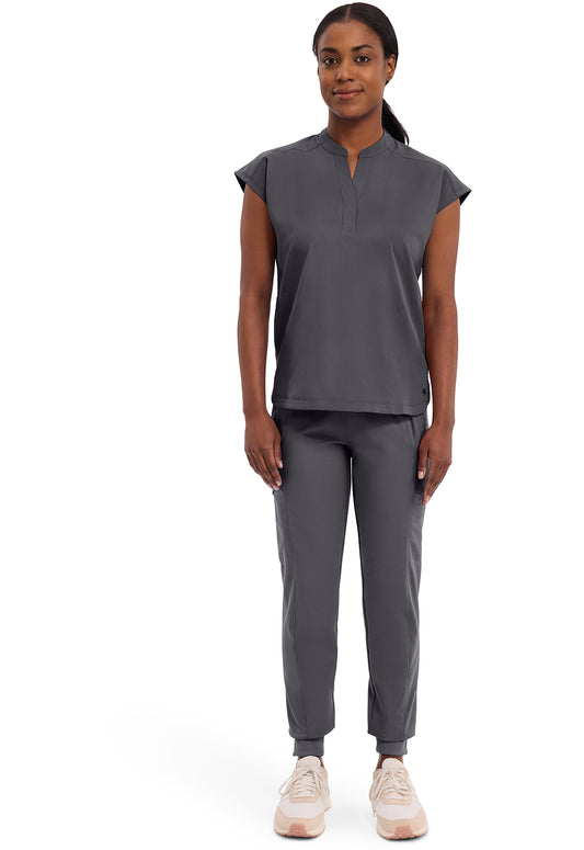 Purple Label 2152 Women's Journey Scrub Top Pewter
