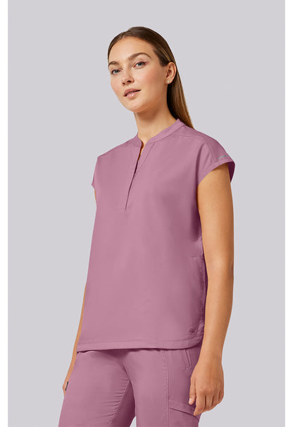 Purple Label 2152 Women's Journey Scrub Top Powder Puff Pink