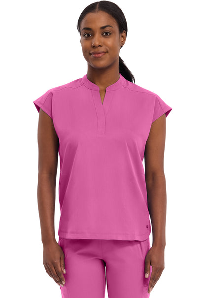 Purple Label 2152 Women's Journey Scrub Top Shocking Pink