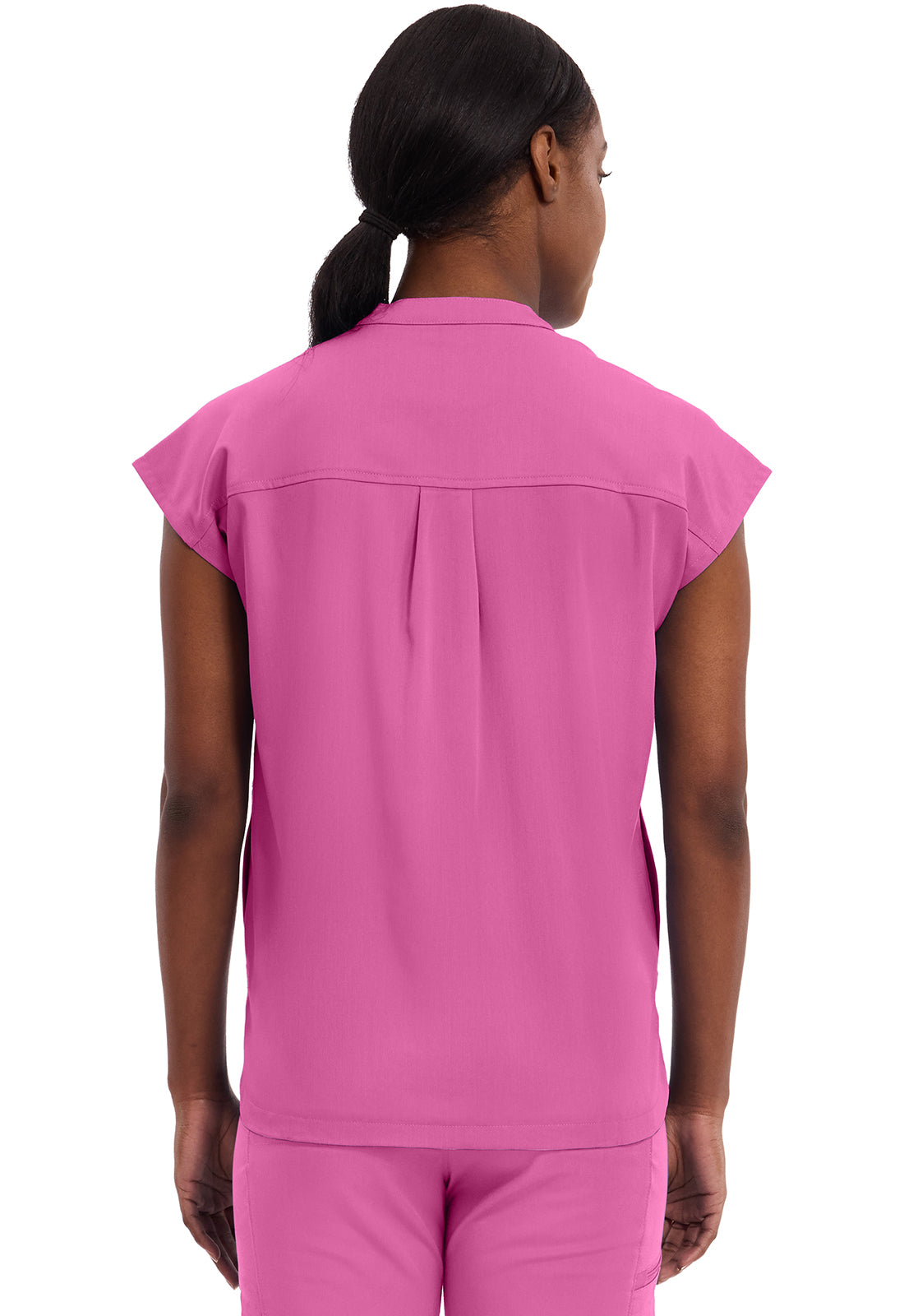 Purple Label 2152 Women's Journey Scrub Top Shocking Pink