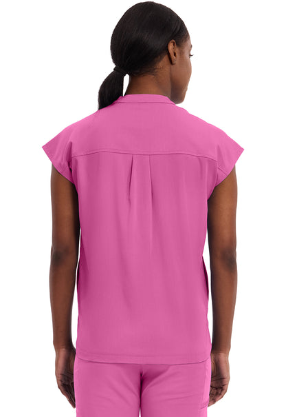 Purple Label 2152 Women's Journey Scrub Top Shocking Pink