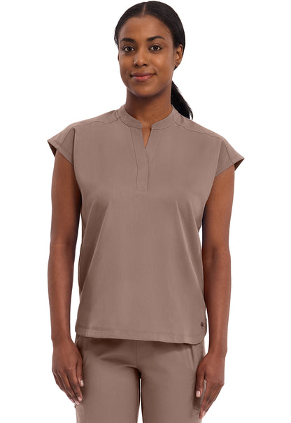 Purple Label 2152 Women's Journey Scrub Top Santa Fe Tan