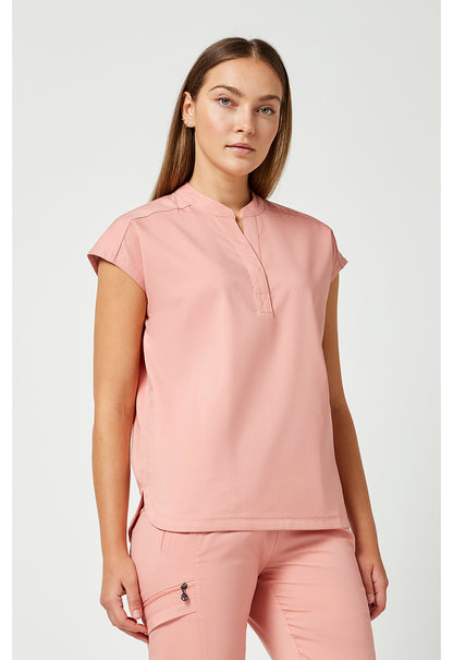 Purple Label 2152 Women's Journey Scrub Top Velvet Peach